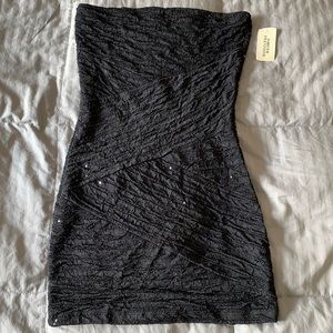 Medium Black Forever21 Strapless Dress